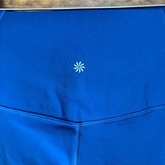 Athleta Blue Salutation Stash Pocket Leggings Size 1X - Picture 6 of 9
